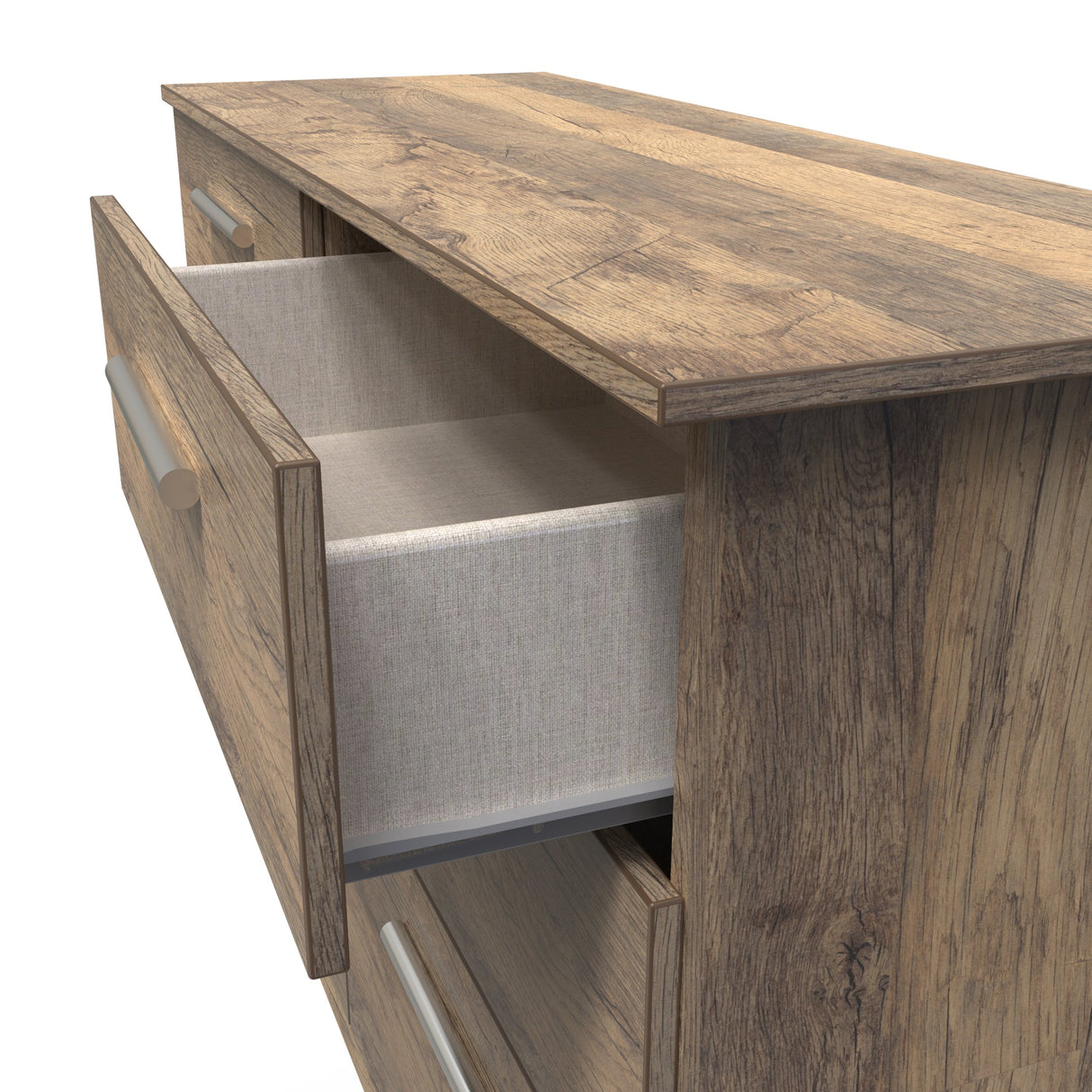 Contrast 6 Drawer Midi Chest - Welcome Furniture