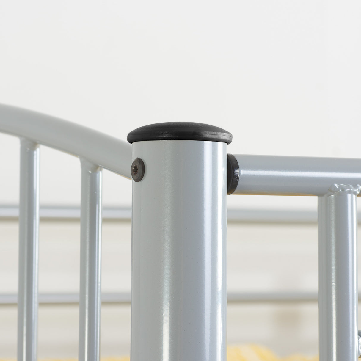 Corfu Metal Single Bunk Bed (3' Single) - Birlea