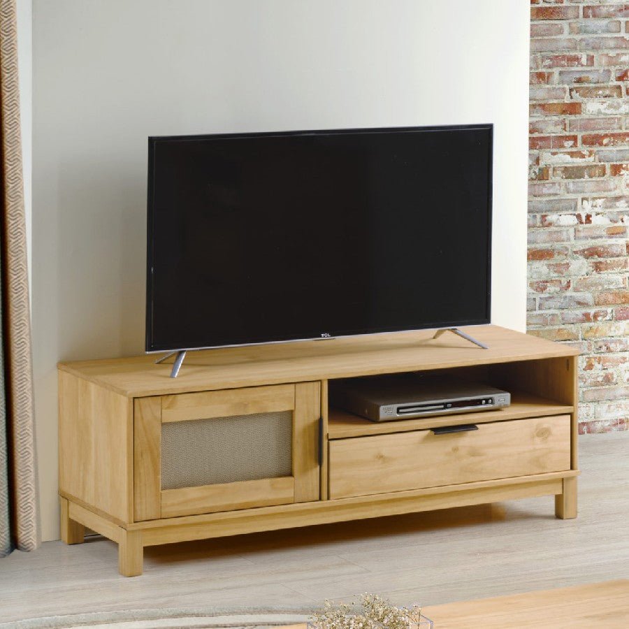 Corona 1 Door 1 Drawer TV Unit - Seconique