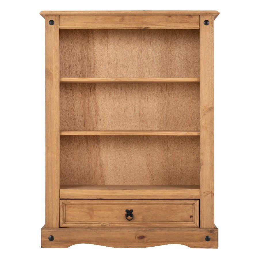 Corona 1 Drawer Bookcase - Seconique