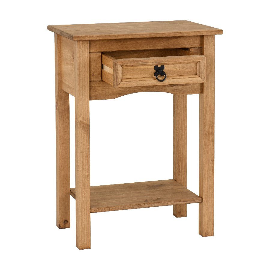 Corona 1 Drawer Console Table - Seconique
