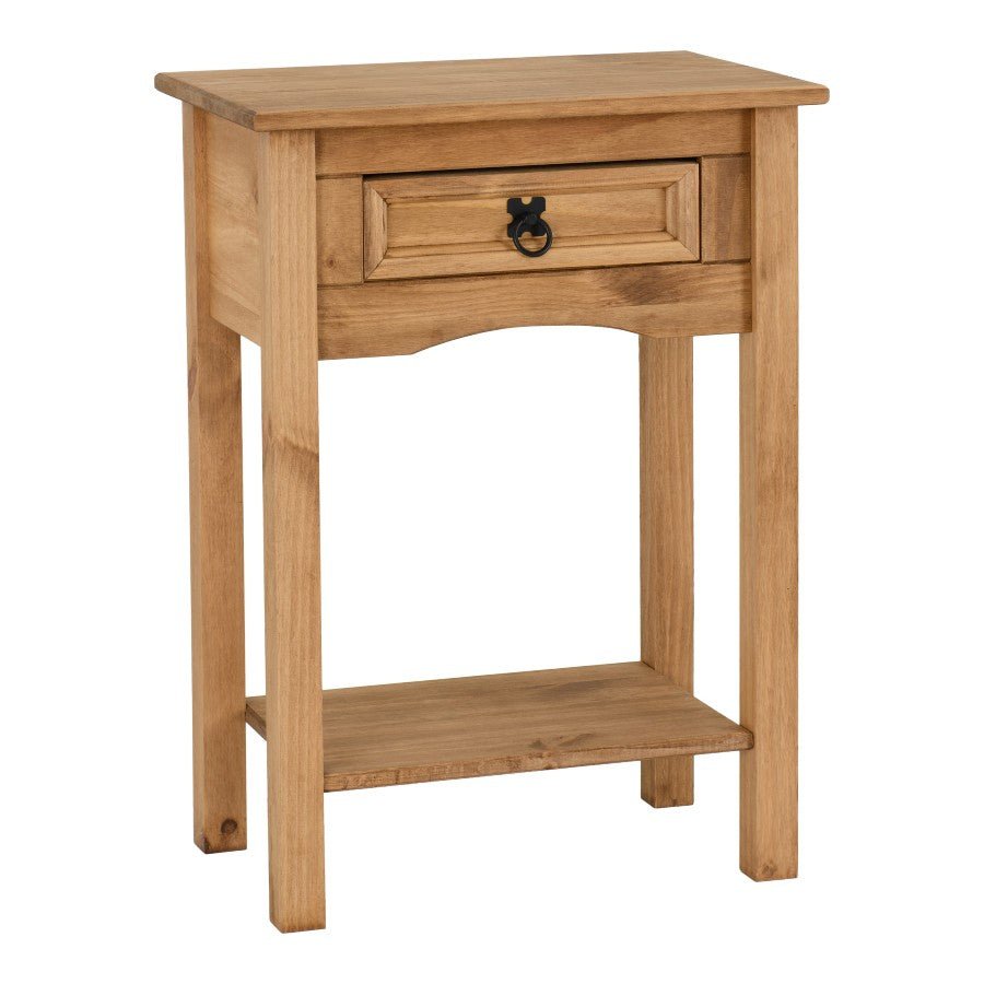 Corona 1 Drawer Console Table - Seconique