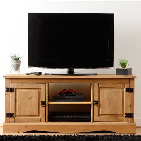 Corona 2 Door 1 Shelf TV Unit - Seconique