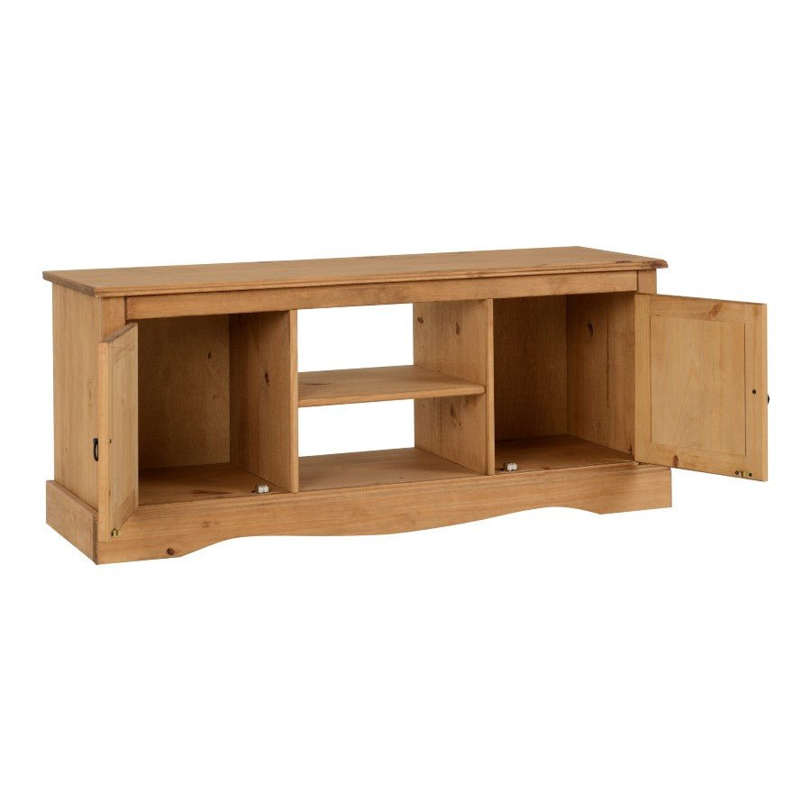Corona 2 Door 1 Shelf TV Unit - Seconique