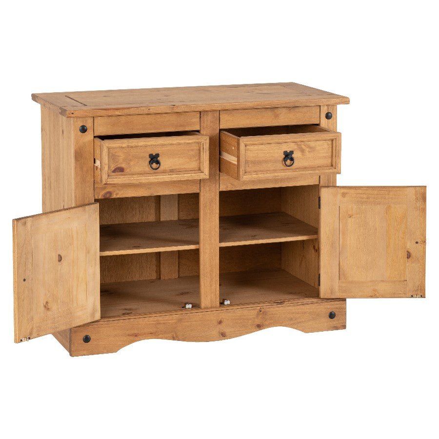 Corona 2 Door 2 Drawer Sideboard - Seconique