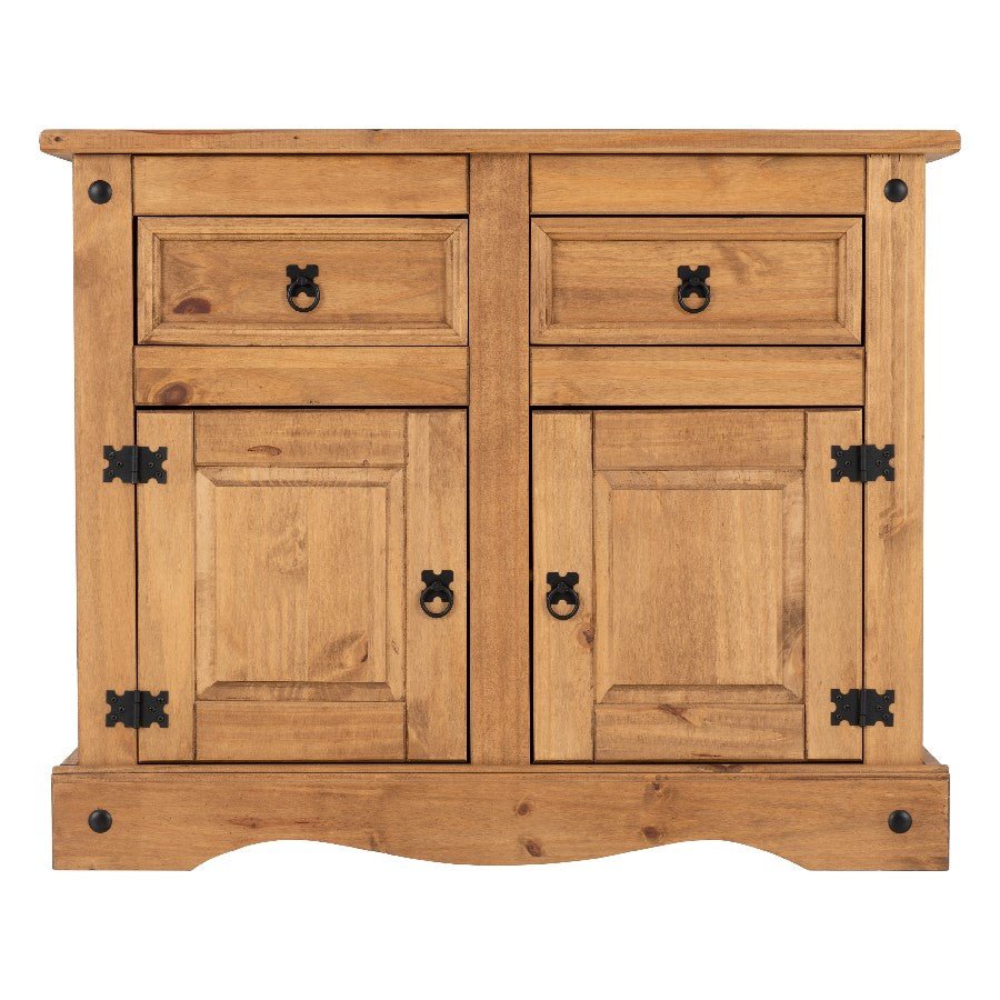 Corona 2 Door 2 Drawer Sideboard - Seconique