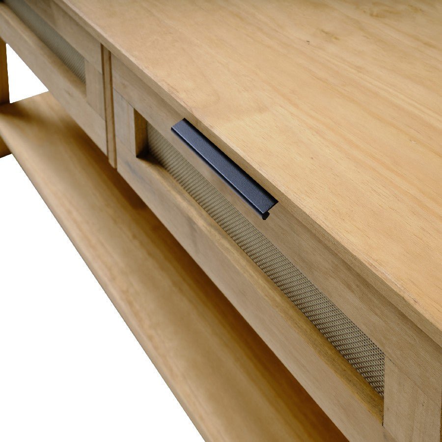 Corona 2 Drawer Coffee Table - Seconique