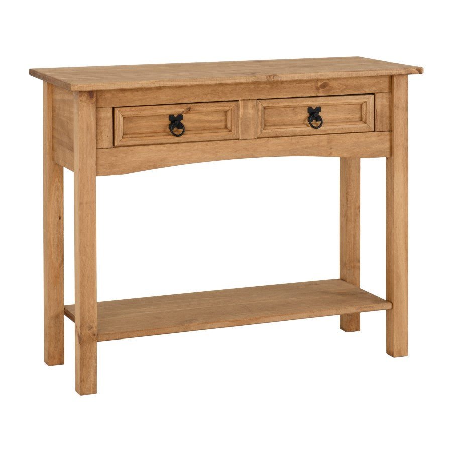 Corona 2 Drawer Console Table - Seconique