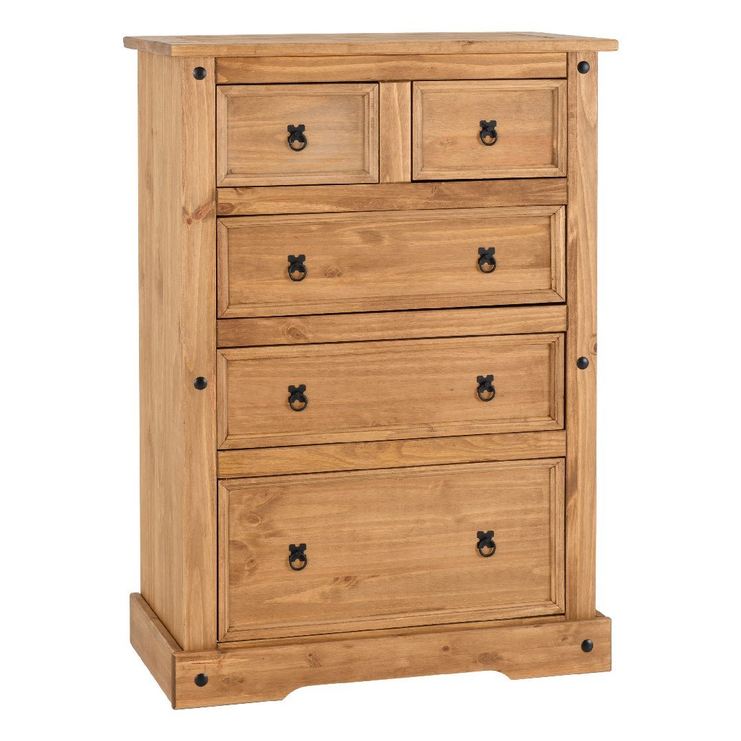 Corona 3+2 Drawer Chest - Seconique