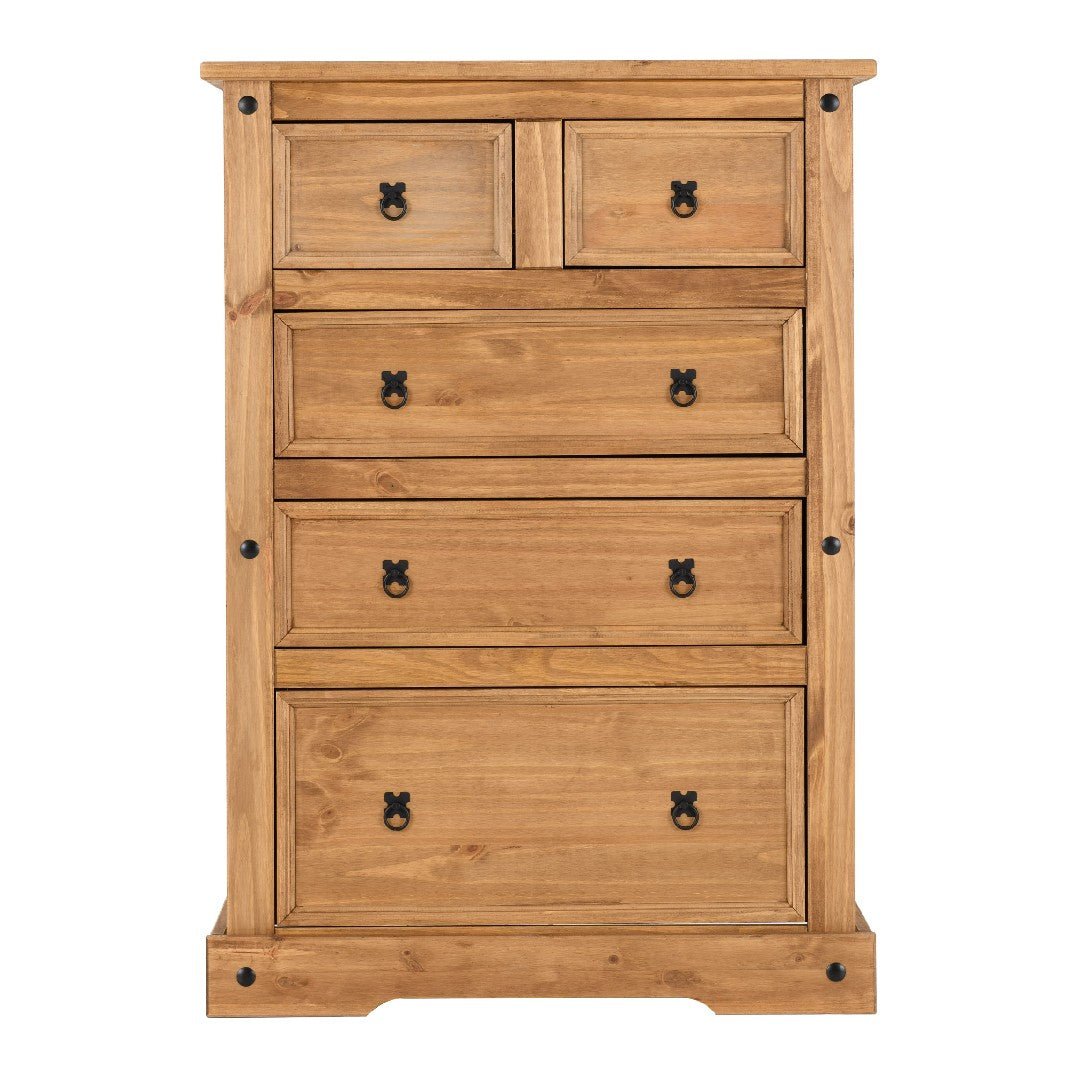Corona 3+2 Drawer Chest - Seconique
