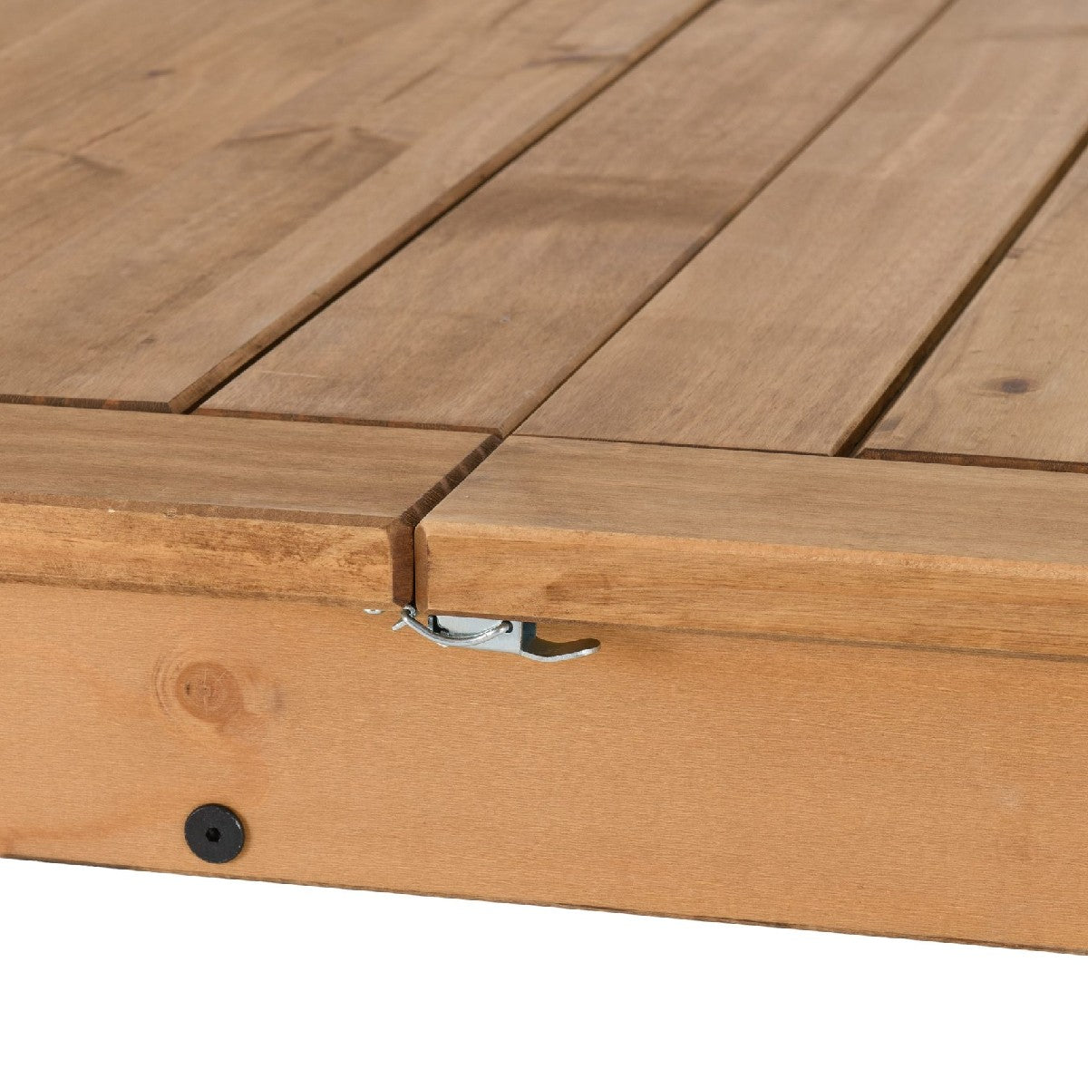 Corona Pine Extending Dining Set with 6 Chairs - Seconique