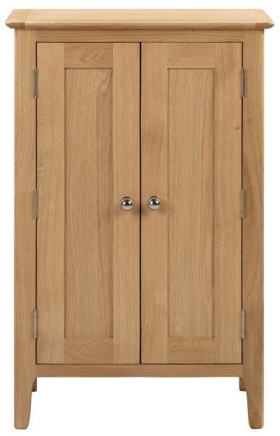 Cotswold 2 Door Shoe Cabinet - Julian Bowen