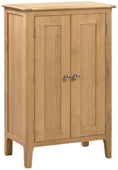 Cotswold 2 Door Shoe Cabinet - Julian Bowen