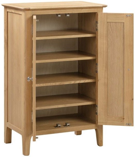 Cotswold 2 Door Shoe Cabinet - Julian Bowen