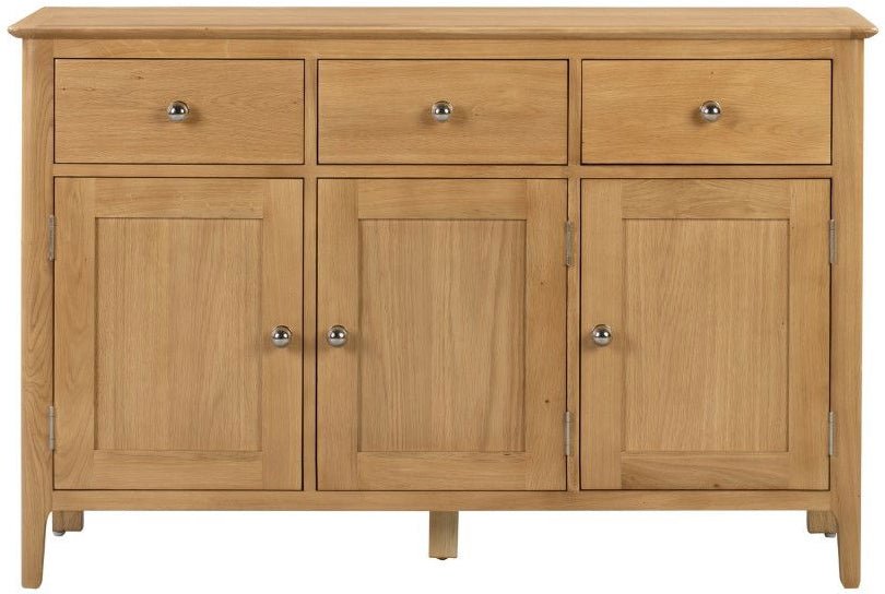 Cotswold 3 Door 3 Drawer Sideboard - Julian Bowen