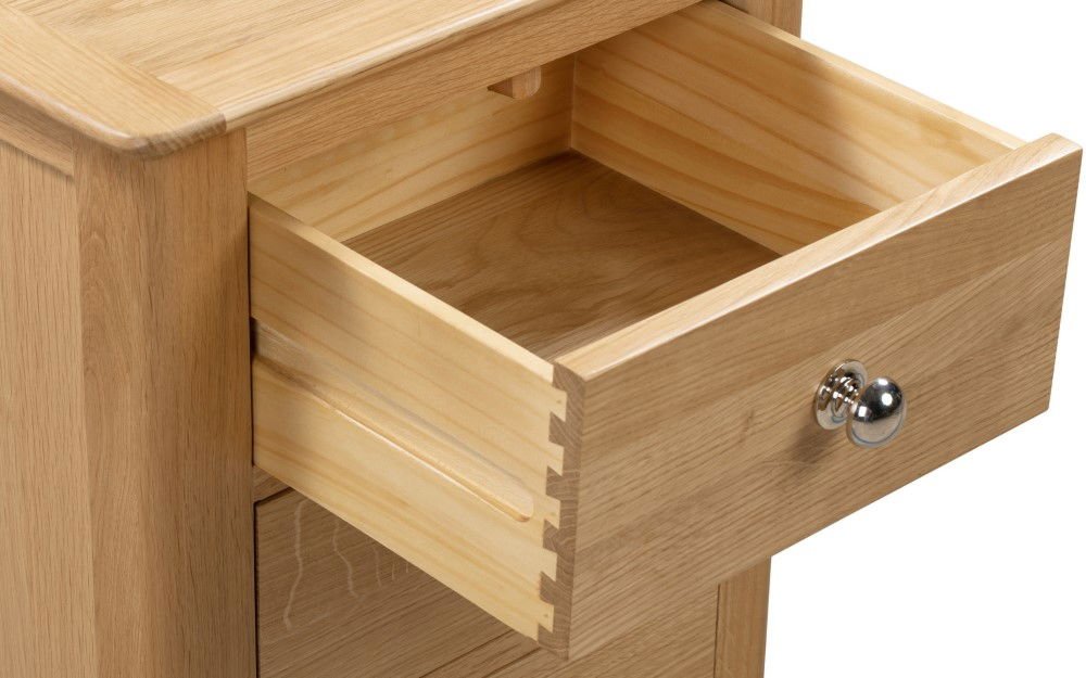 Cotswold 3 Drawer Bedside - Julian Bowen