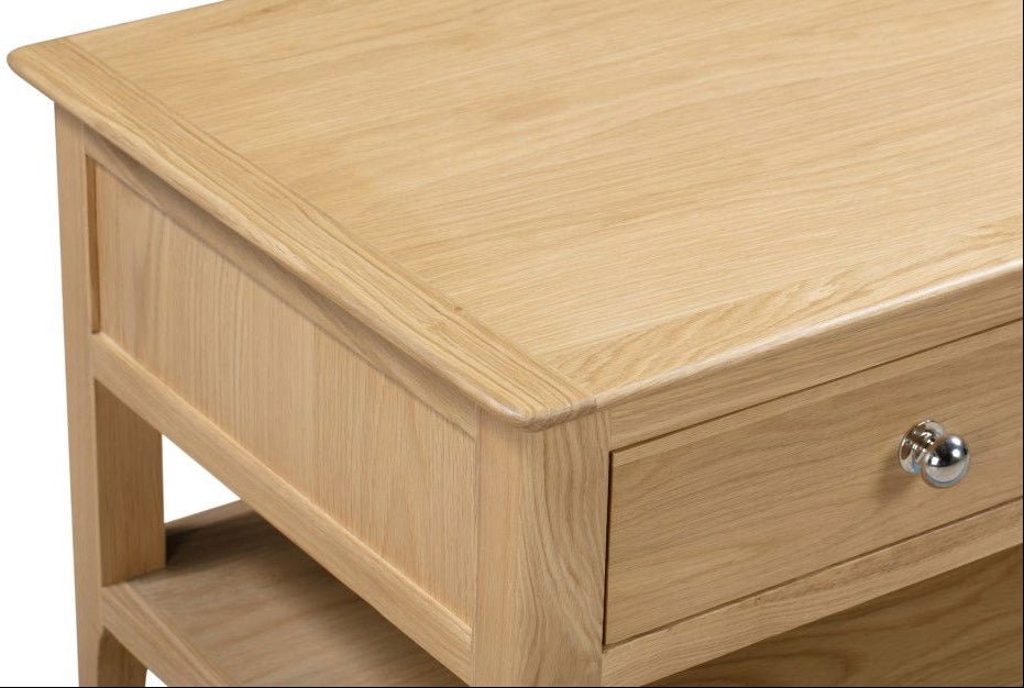 Cotswold Coffee Table With 2 Drawers - Julian Bowen