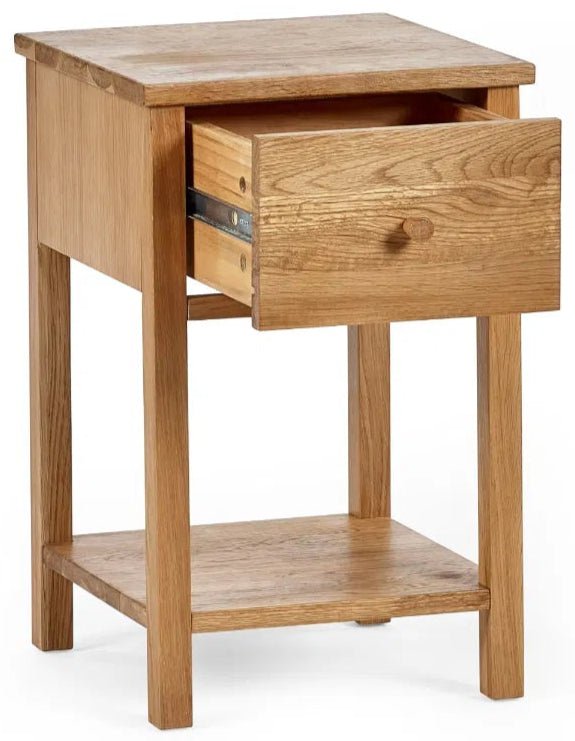 Coxmoor 1 Drawer Table - Julian Bowen