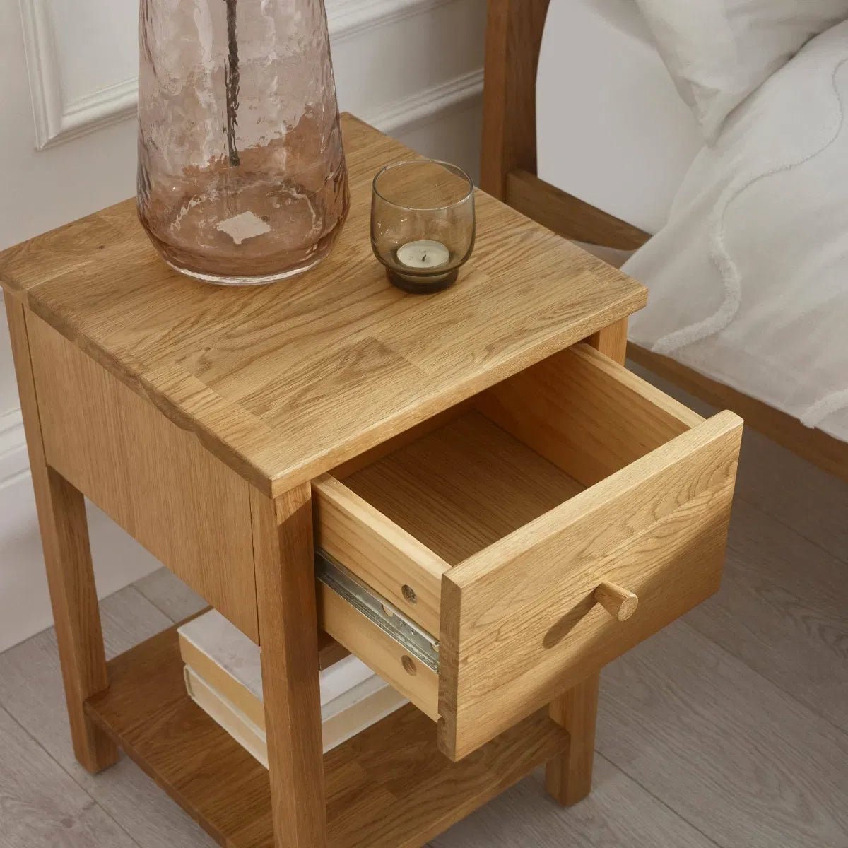 Coxmoor 1 Drawer Table - Julian Bowen
