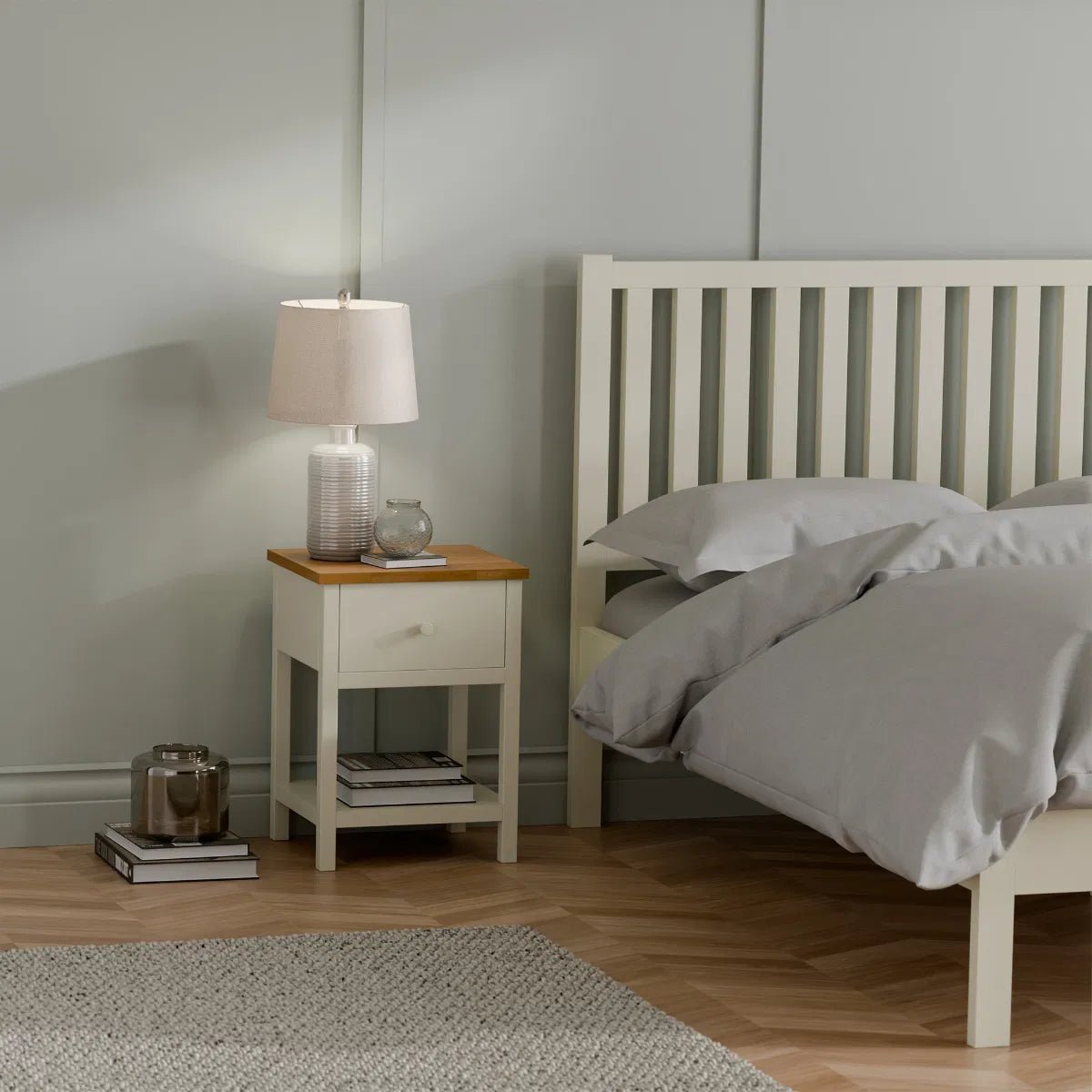 Coxmoor 1 Drawer Table - Julian Bowen