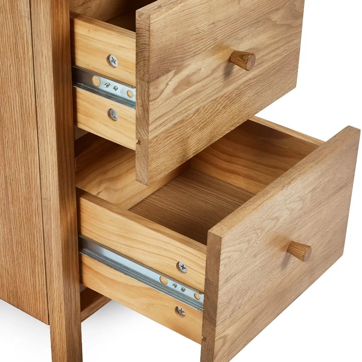 Coxmoor 2 Drawer Bedside Table - Julian Bowen