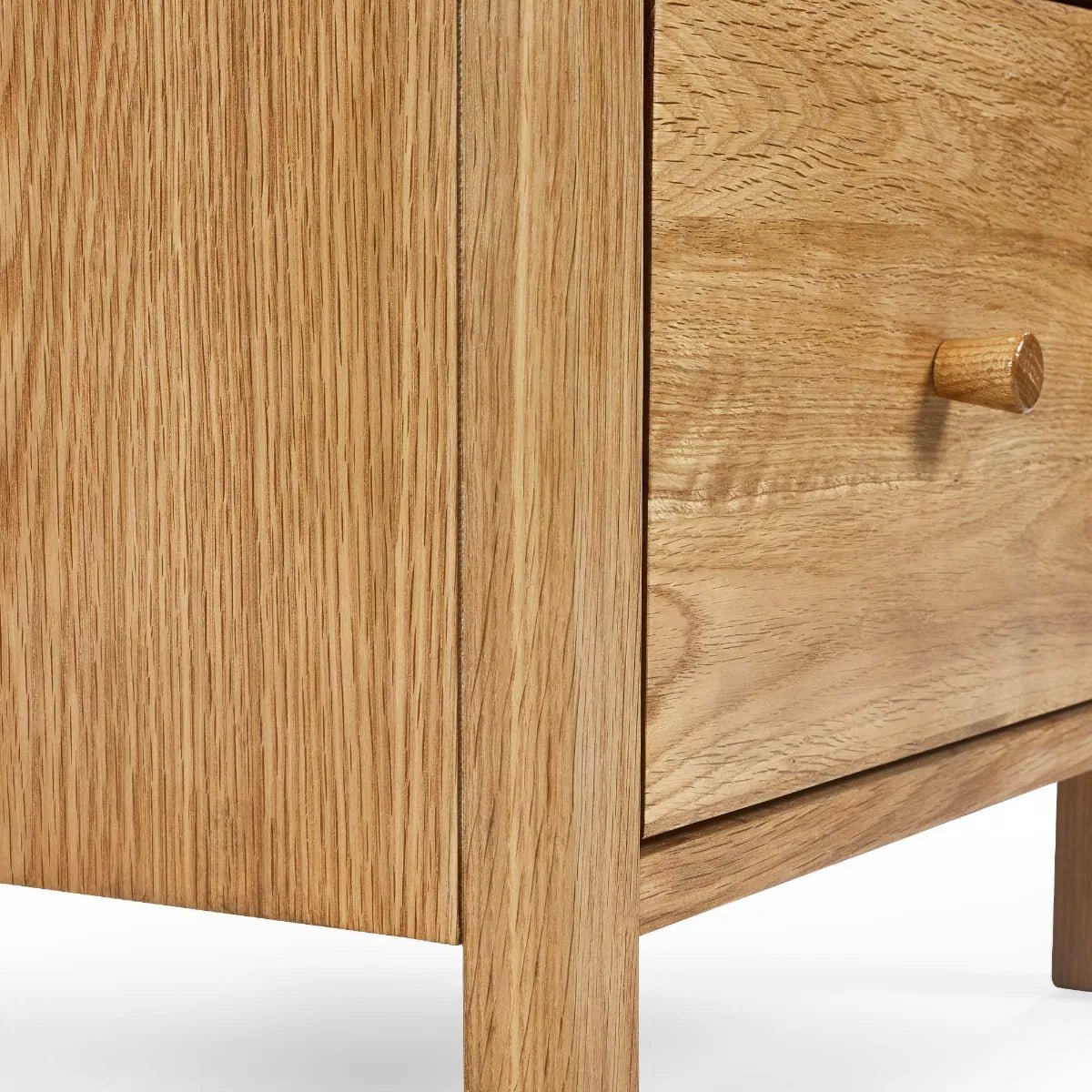 Coxmoor 2 Drawer Bedside Table - Julian Bowen