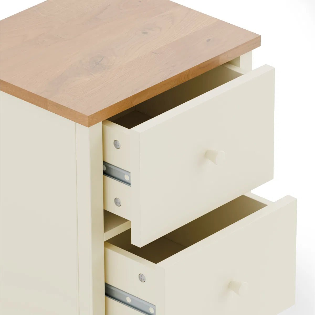Coxmoor 2 Drawer Bedside Table - Julian Bowen