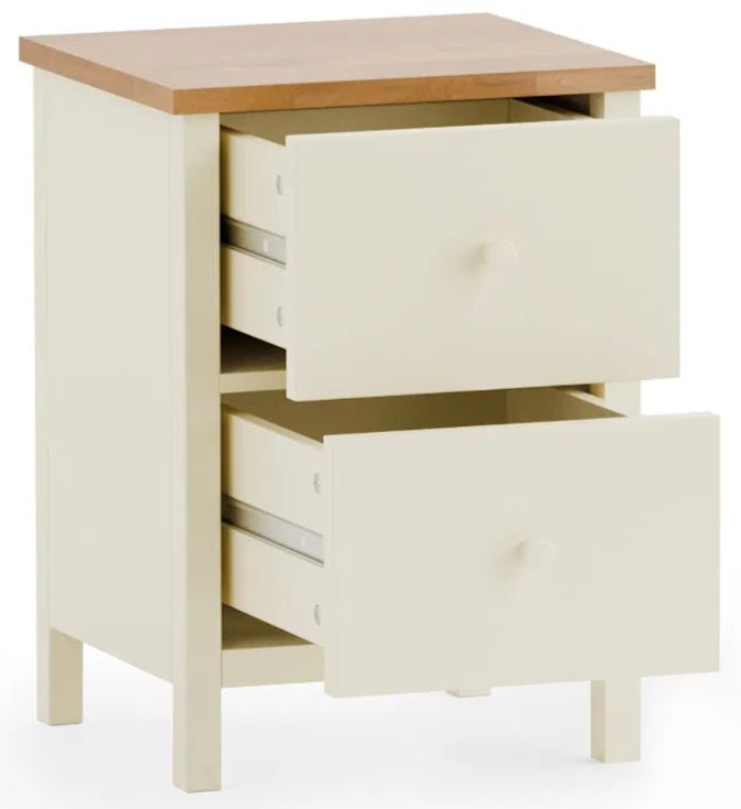 Coxmoor 2 Drawer Bedside Table - Julian Bowen