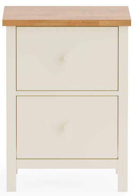 Coxmoor 2 Drawer Bedside Table - Julian Bowen
