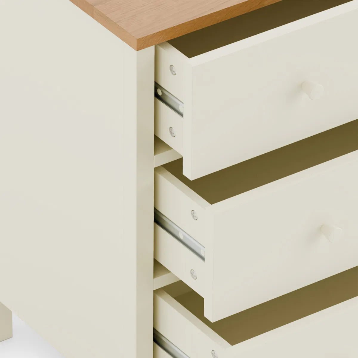 Coxmoor 3 Drawer Wide Chest - Julian Bowen