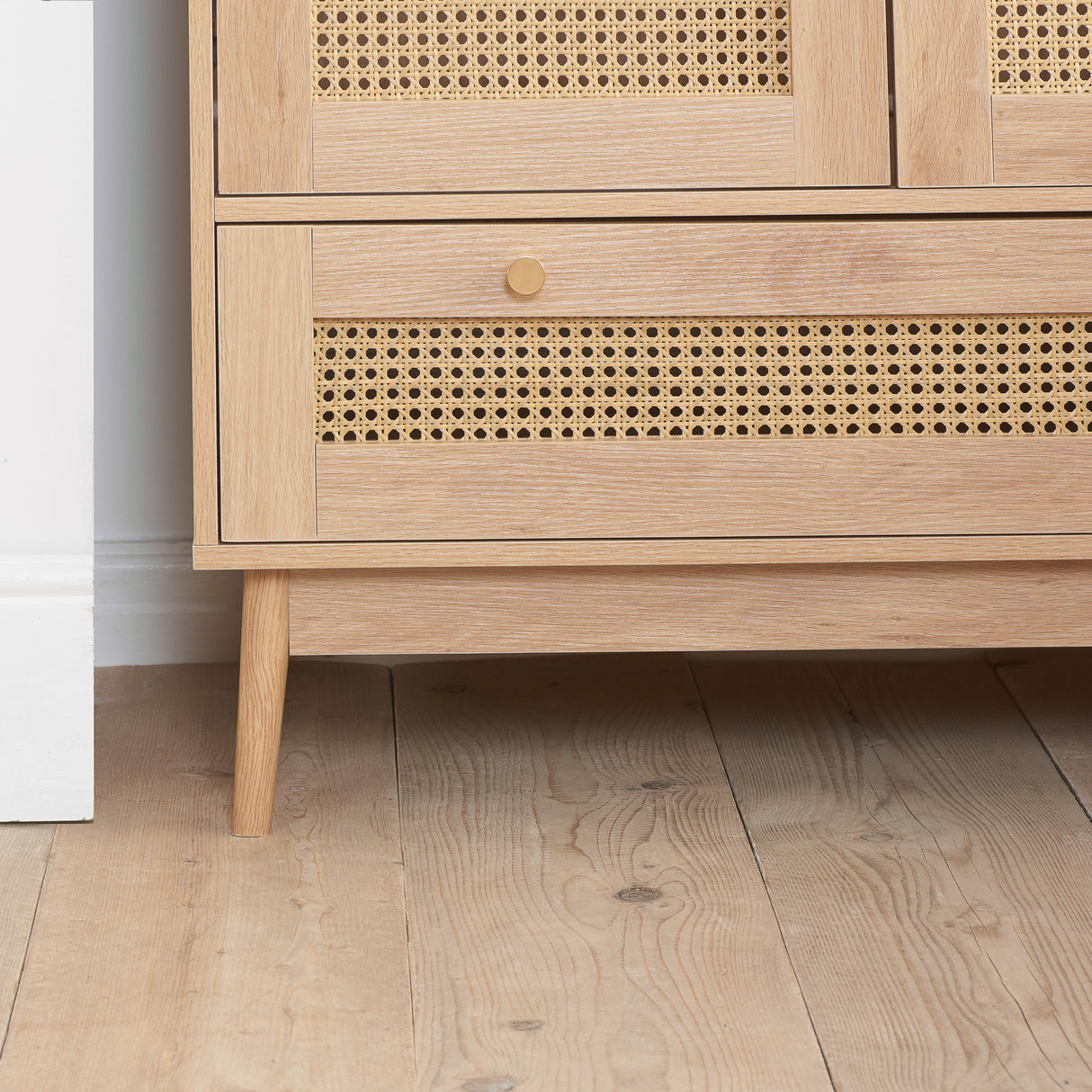 Croxley 2 Door 1 Drawer Wardrobe - Birlea