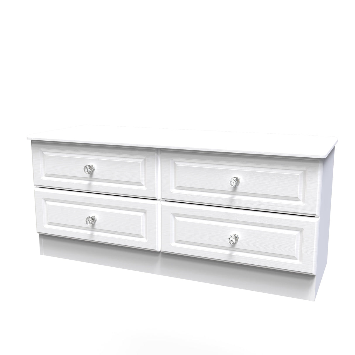 Crystal Ash 4 Drawer Bed Box - Welcome Furniture
