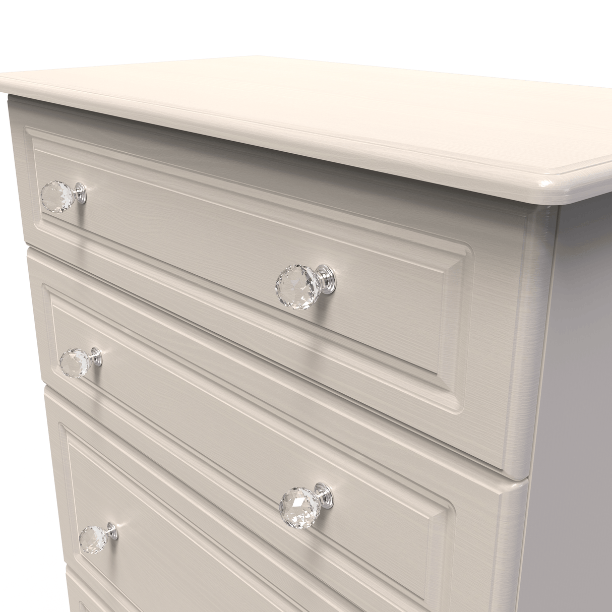 Crystal Ash 4 Drawer Deep Chest - Welcome Furniture