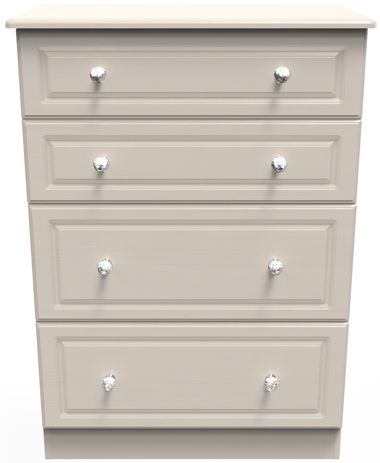 Crystal Ash 4 Drawer Deep Chest - Welcome Furniture