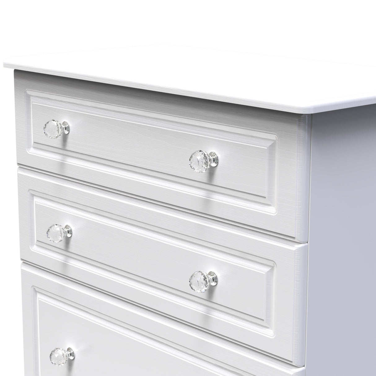 Crystal Ash 4 Drawer Deep Chest - Welcome Furniture