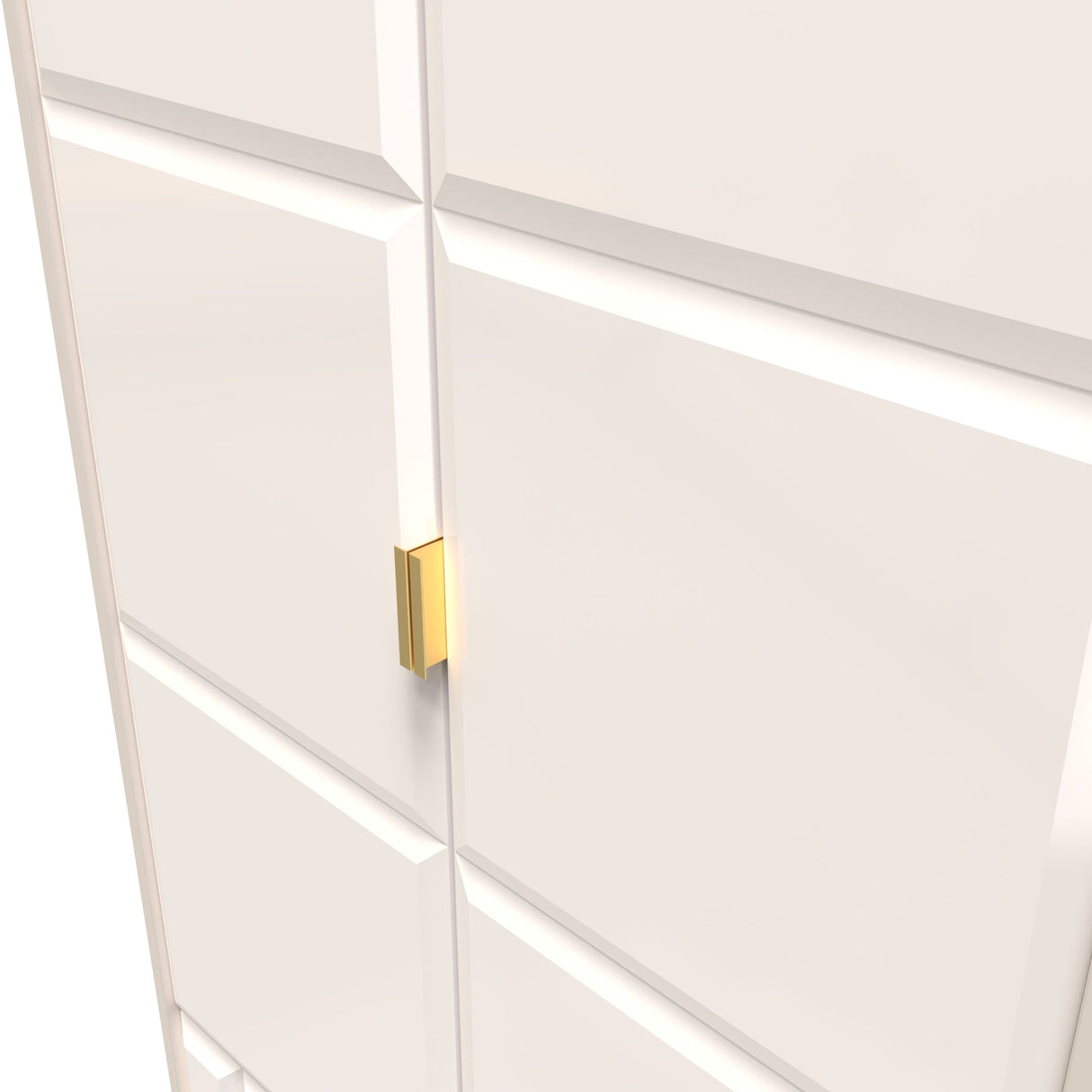 Cube 2 Door 2 Drawer Wardrobe - Welcome Furniture