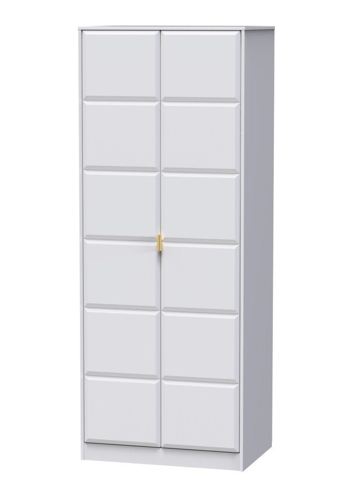 Cube 2 Door Wardrobe - Welcome Furniture