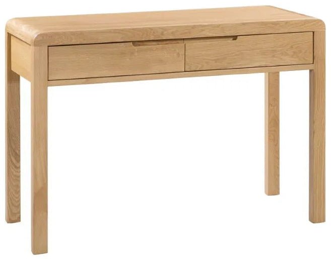 Curve 2 Drawer Dressing Table and Stool - Julian Bowen
