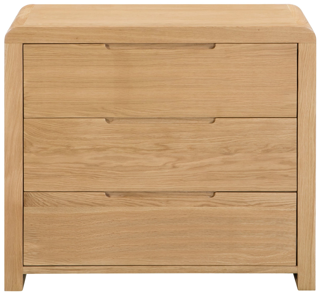 Curve 3 Drawer Chest - Julian Bowen