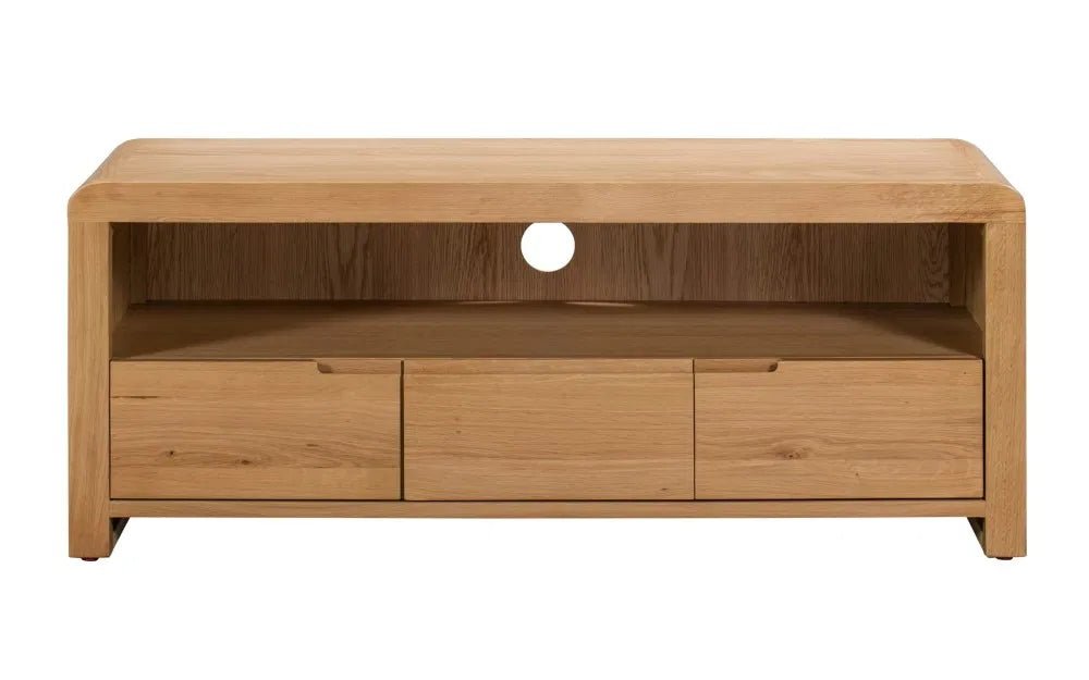 Curve 3 Drawer TV Unit - Julian Bowen