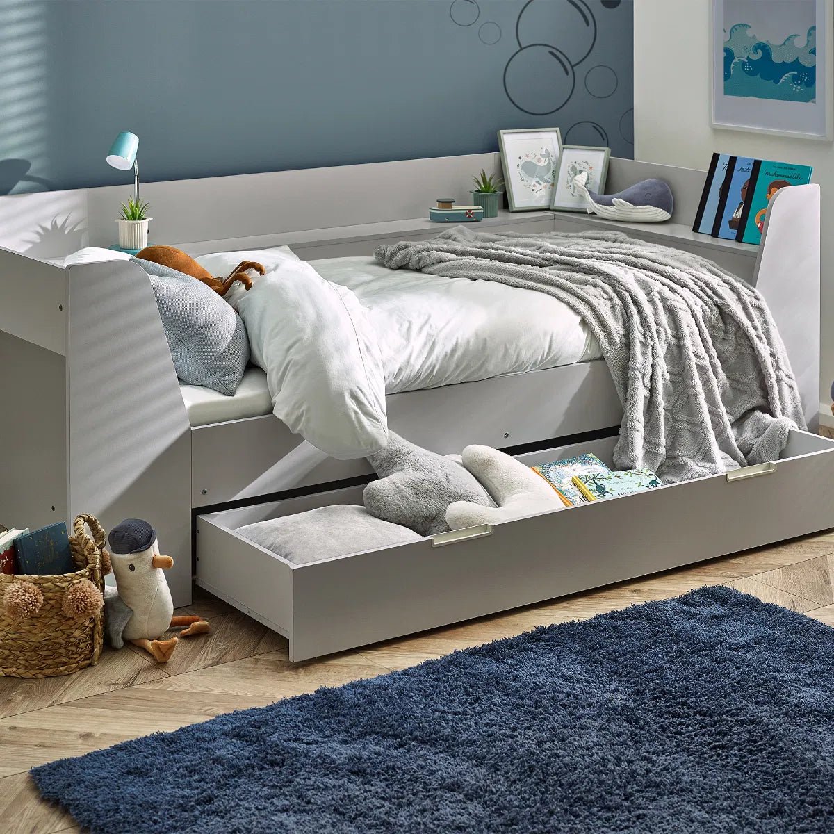 Cyclone 3ft Daybed with Underbed Storage - Julian Bowen