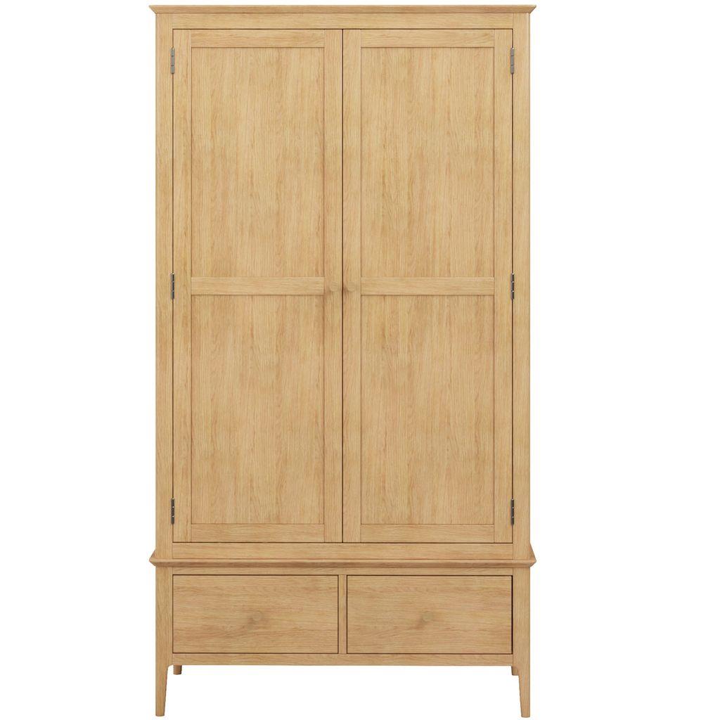 Huron 2 Door 2 Drawer Double Wardrobe
