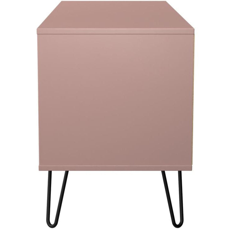 Harlequin 4 Drawer Bed Box with Black Hairpin Legs