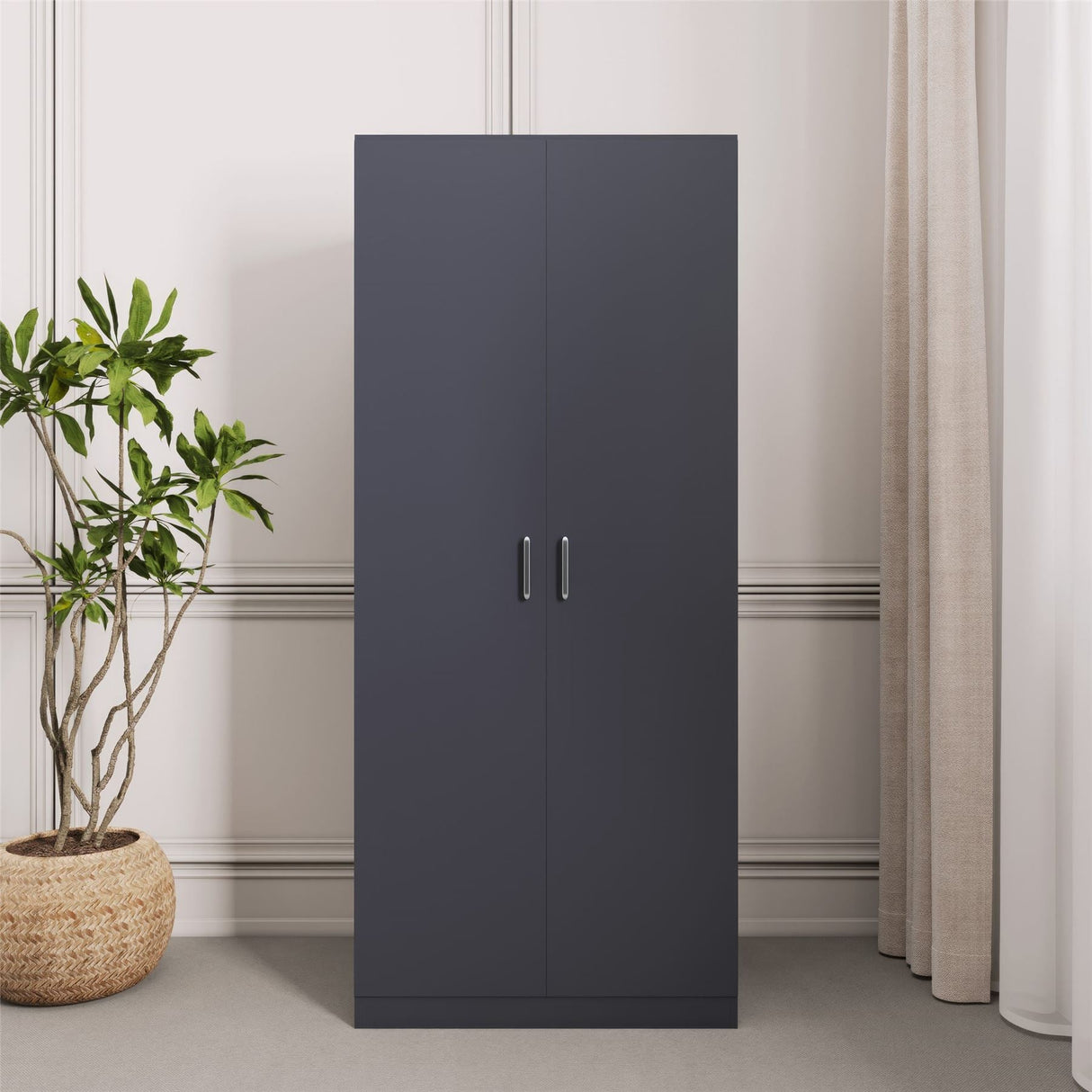 Dakota 2 Door Double Wardrobe - Seconique
