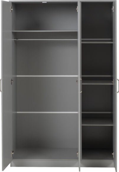 Dakota 3 Door Triple Wardrobe - Seconique