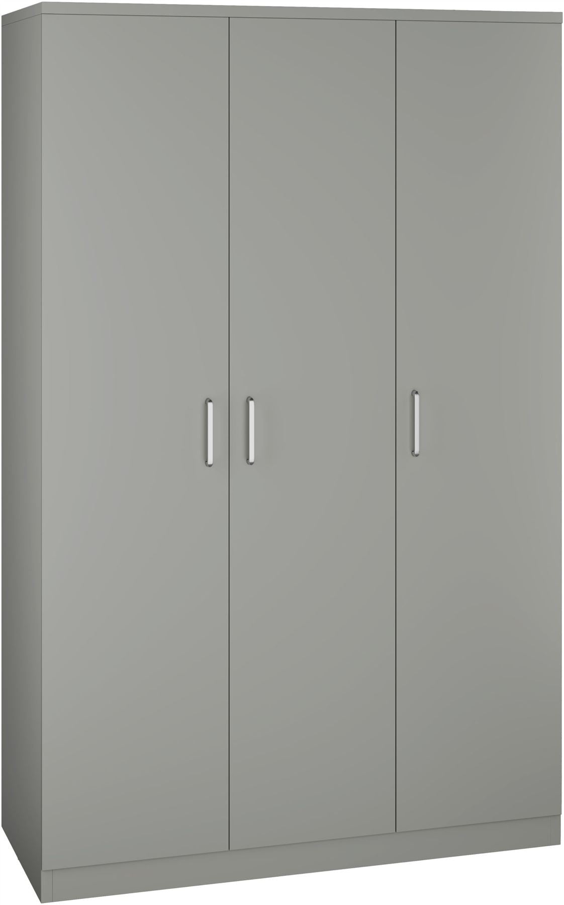 Dakota 3 Door Triple Wardrobe - Seconique