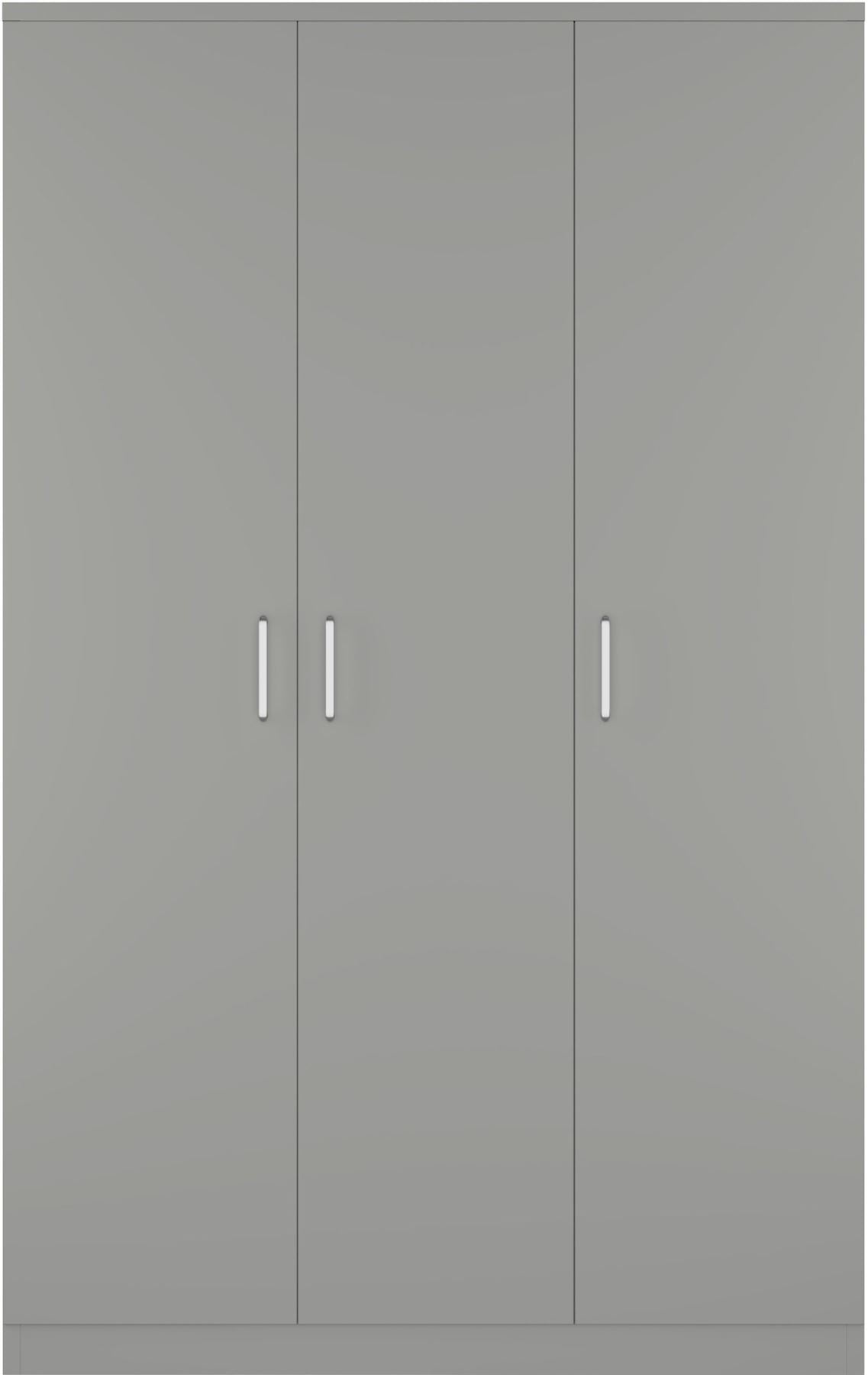 Dakota 3 Door Triple Wardrobe - Seconique