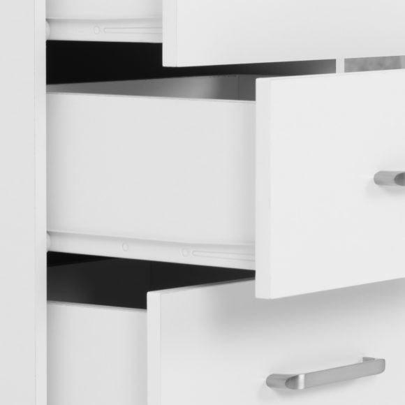 Dakota 3 Drawer Bedside Table - Seconique