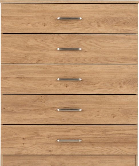 Dakota 5 Drawer Chest - Seconique