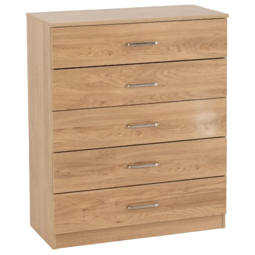 Dakota 5 Drawer Chest - Seconique